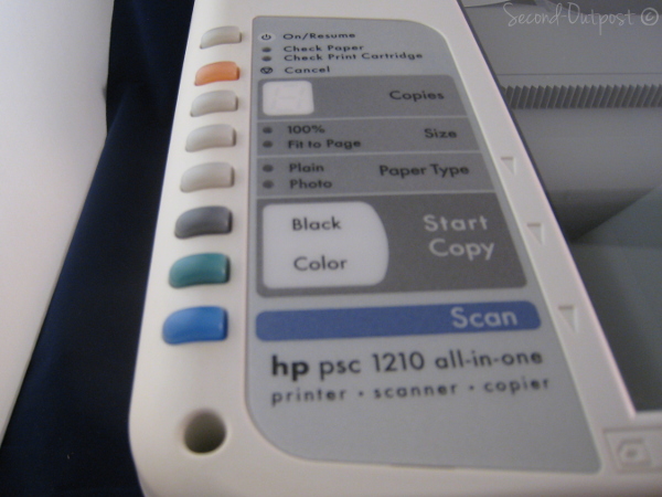 HP PSC-1210-All-In-One Inkjet Copier