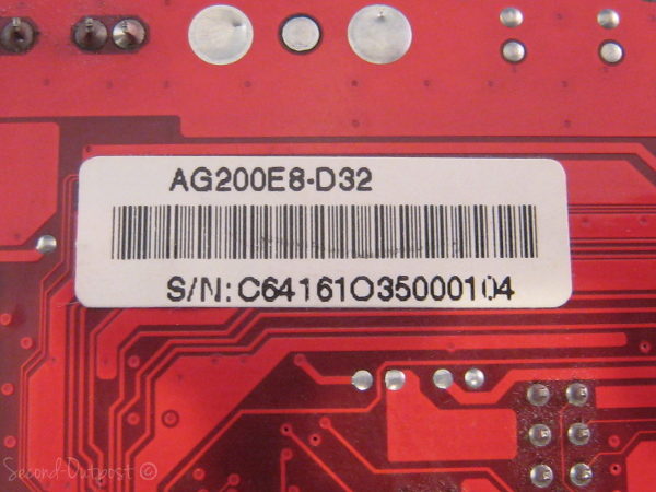 SIS-Xabre AG200E8-D32 200 AGP Video Card - Image 4