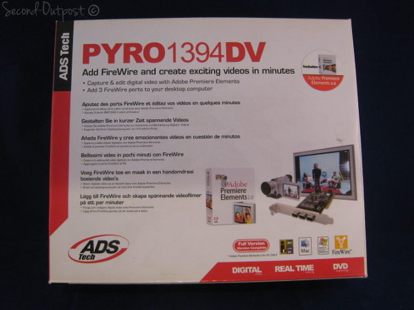 ADS Tech API315 PYRO PCI 3 Ports Firewire Card - Image 10