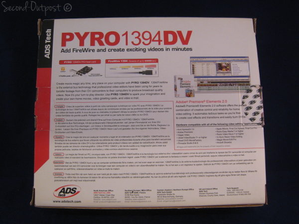 ADS Tech API315 PYRO PCI 3 Ports Firewire Card - Image 11