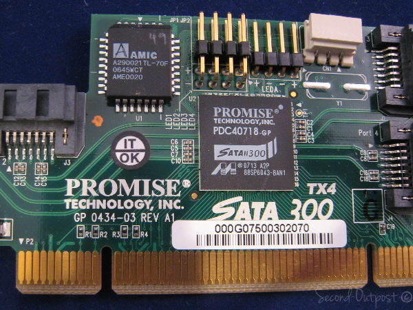 Promise SATA 300 GP-0434-03-REV-A1 Raid Controller - Image 2