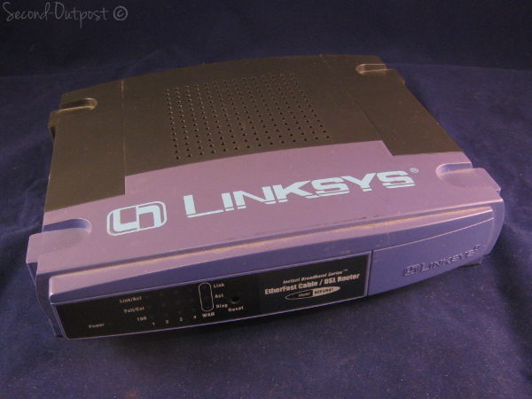 Repræsentere Orient chance Linksys BEFSR41 EtherFast Cable/DSL Router - 4-Port Switch