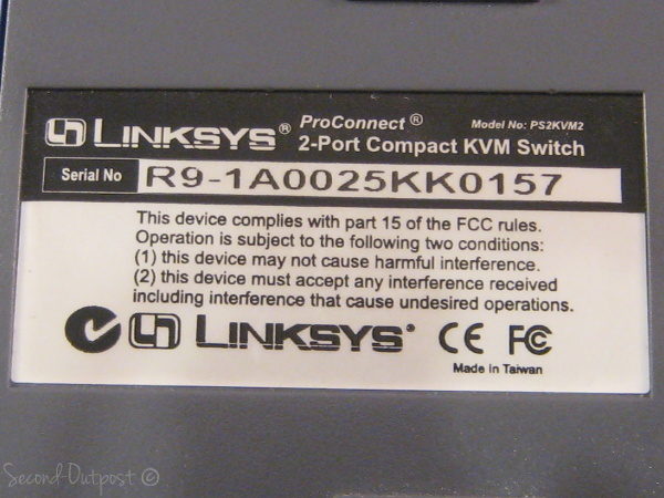 Linksys ProConnect Compact KVM