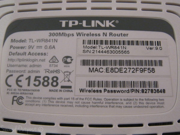 Tl Wr841n 300mbps Wireless N Router Tp Link