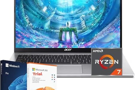 Acer Aspire Premium Laptop for Home or Work | AMD Ryzen 7 5700U
