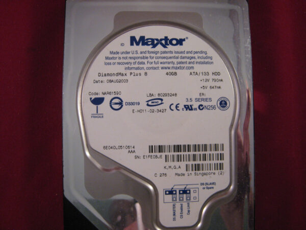 Maxtor DiamondMax Plus 8