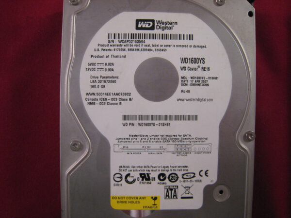 WD1600YS Western Digital 160GB
