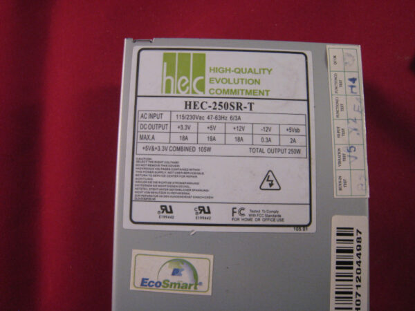 HEC 250SR-T Power Supply
